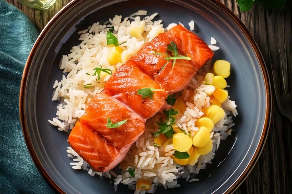 Salmon and Rice Recipe