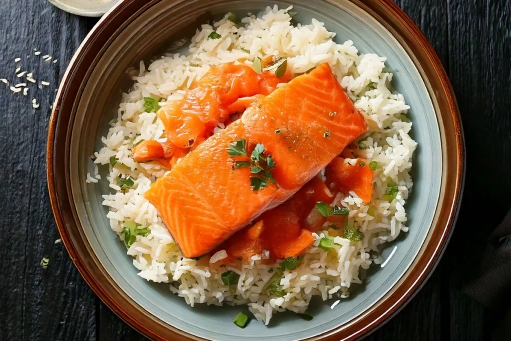 Salmon and Rice Recipe