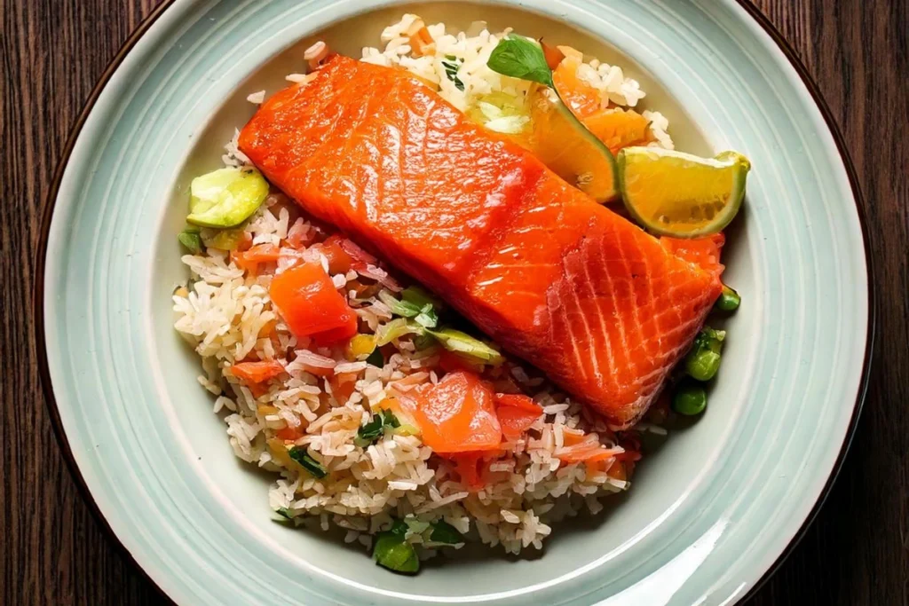 Salmon and Rice Recipe