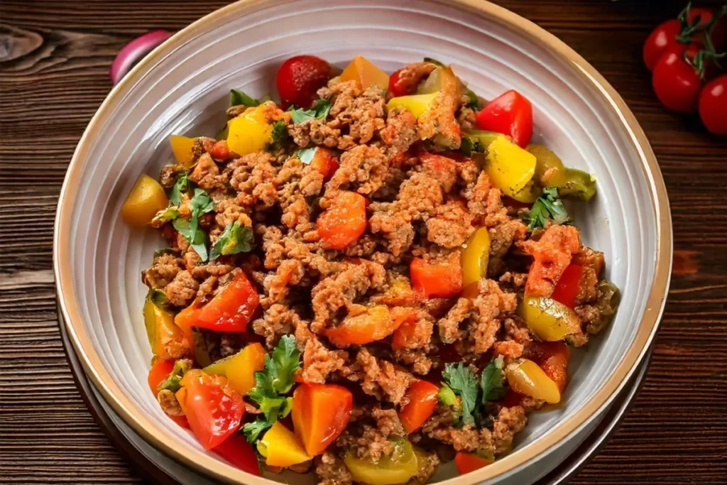 Ground Beef and Rice Recipe