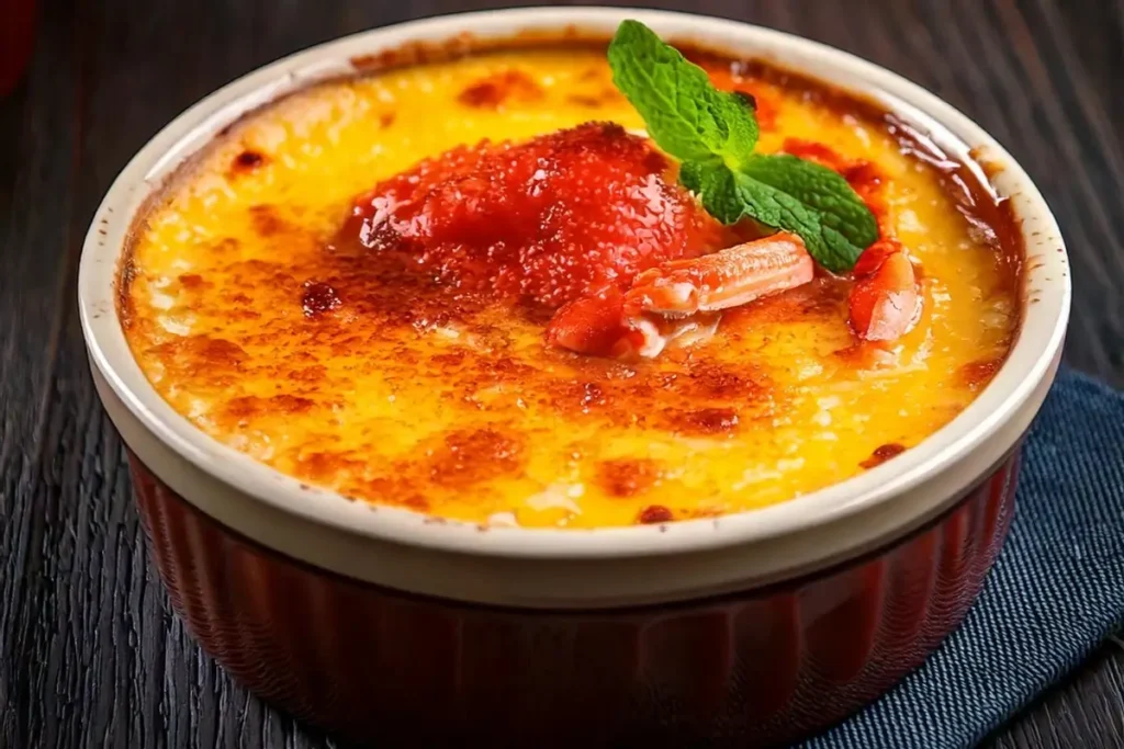 crab brulee recipe