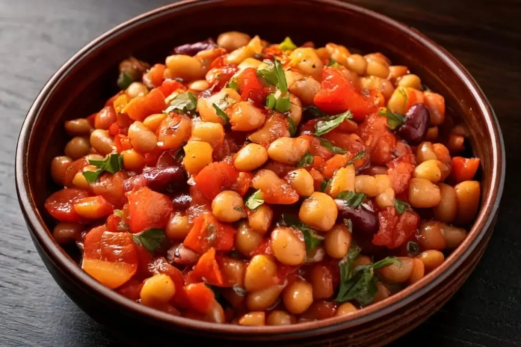 Dense Bean Salad Recipe