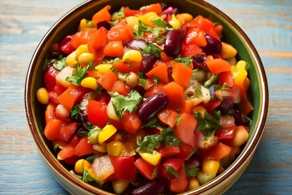 Dense Bean Salad Recipe