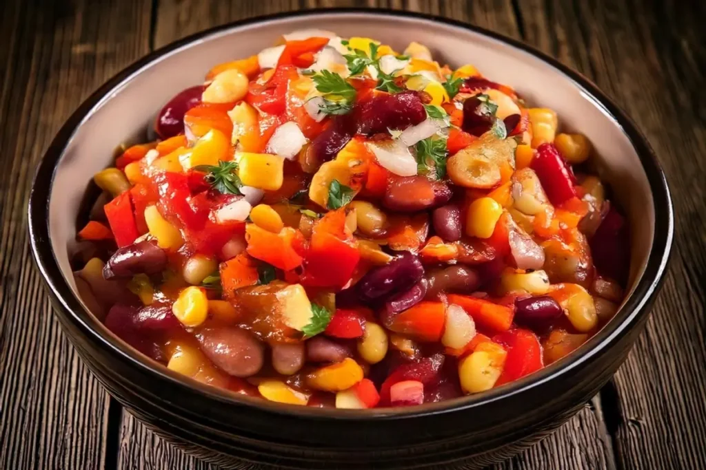 Dense Bean Salad Recipe