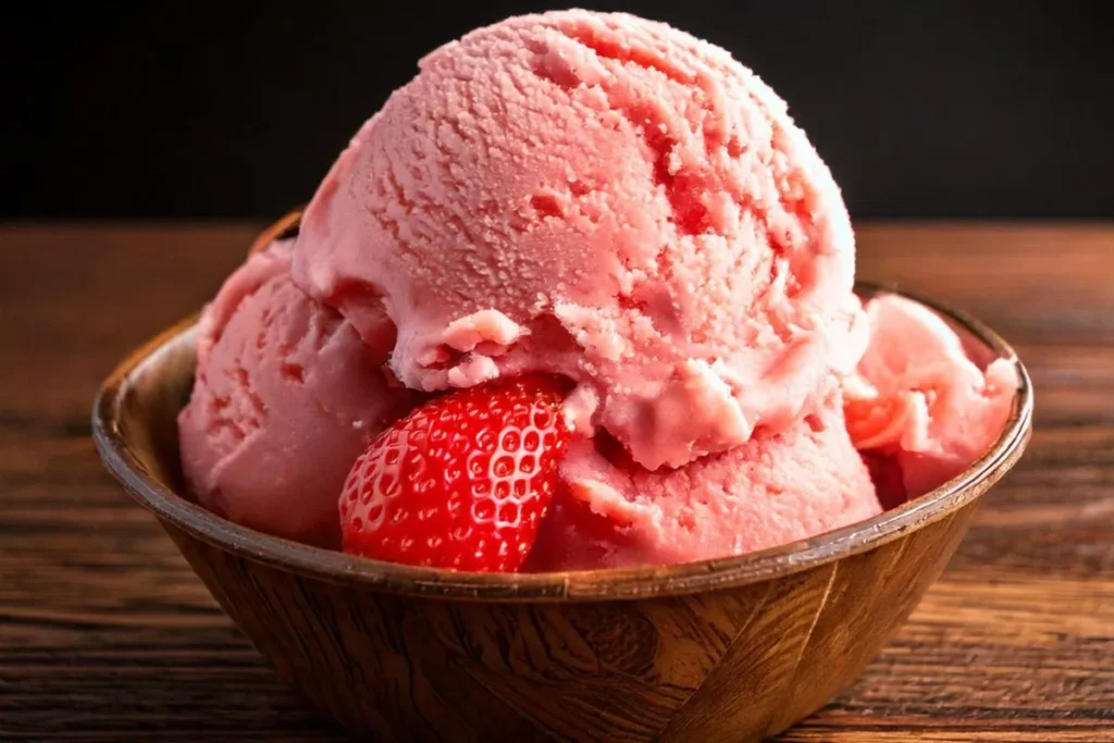 strawberry ice cream recipe