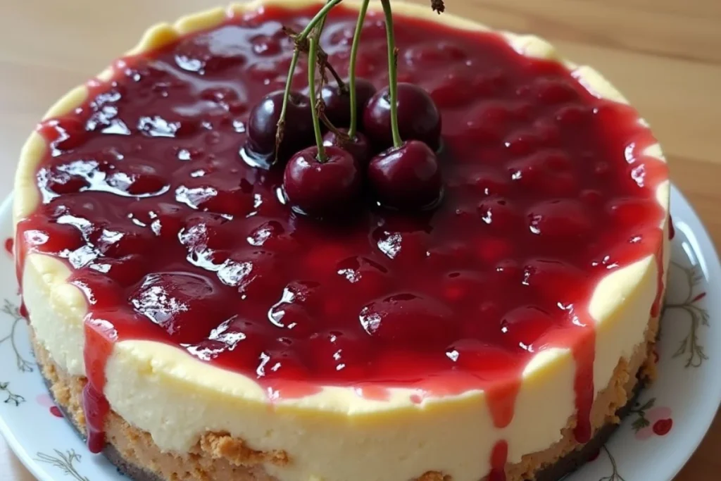 Cherry Cheesecake Recipe