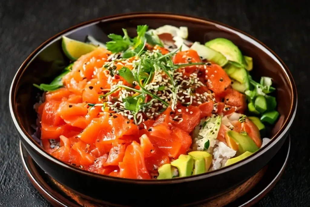 salmon poke recipe