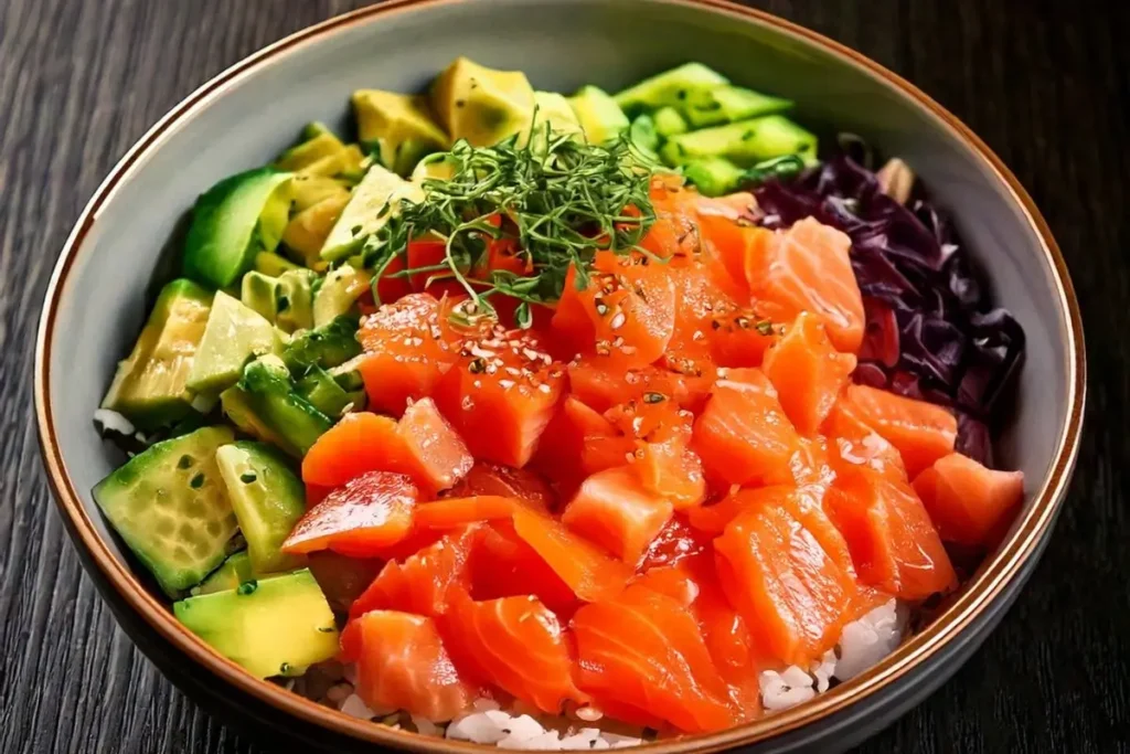 salmon poke recipe